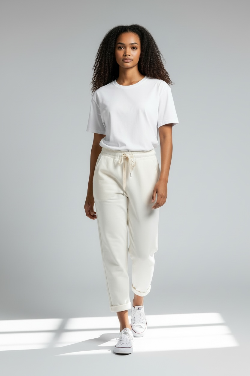 Pants-Sandra - Weiß
