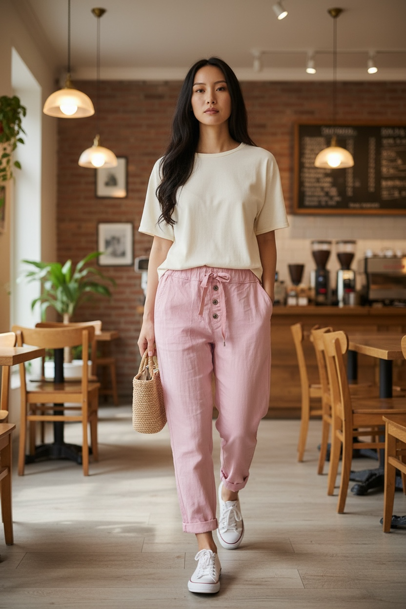 Hose Diz - Rosa