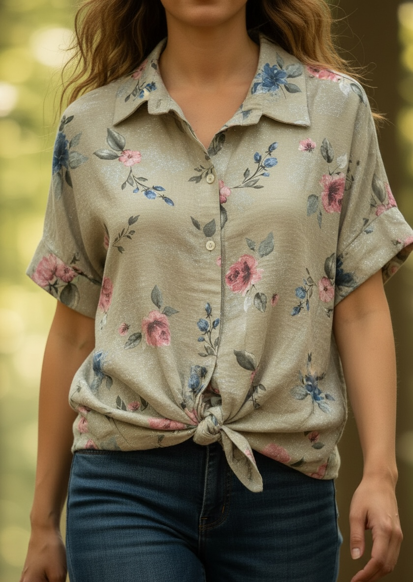 Bluse Kira - Olive