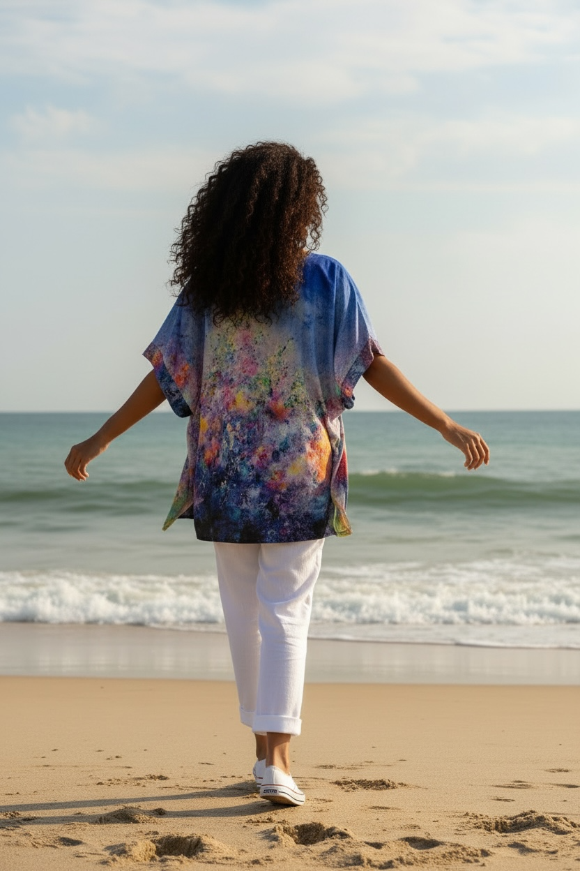 Shirt Aurora - Blau