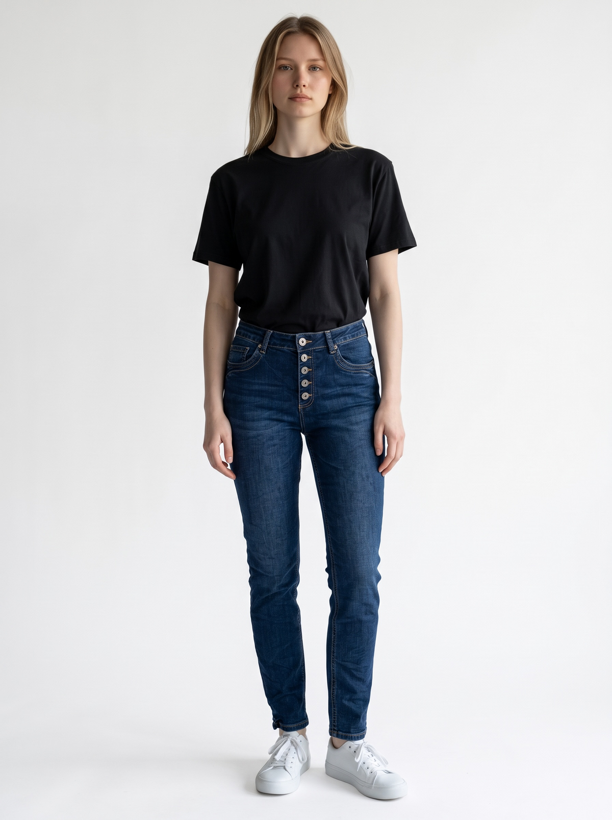 Knitterjeans Emy - Blau