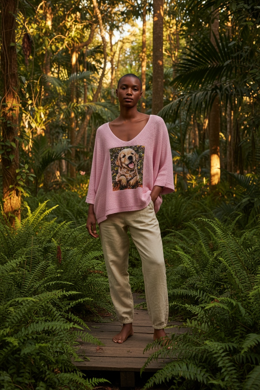 Strickshirt BabyDog - Rosa
