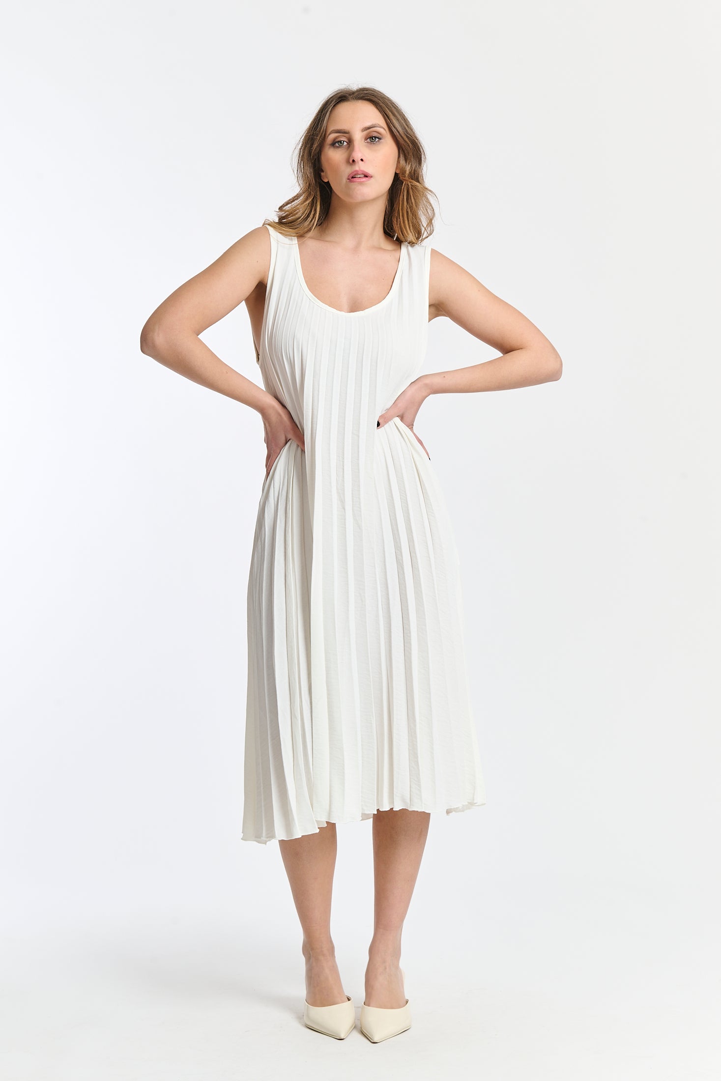 Summer dress Indore - white