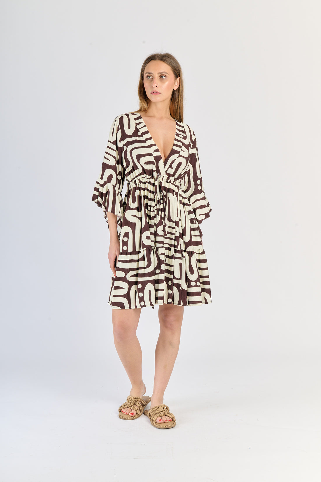Kleid Boise - Braun