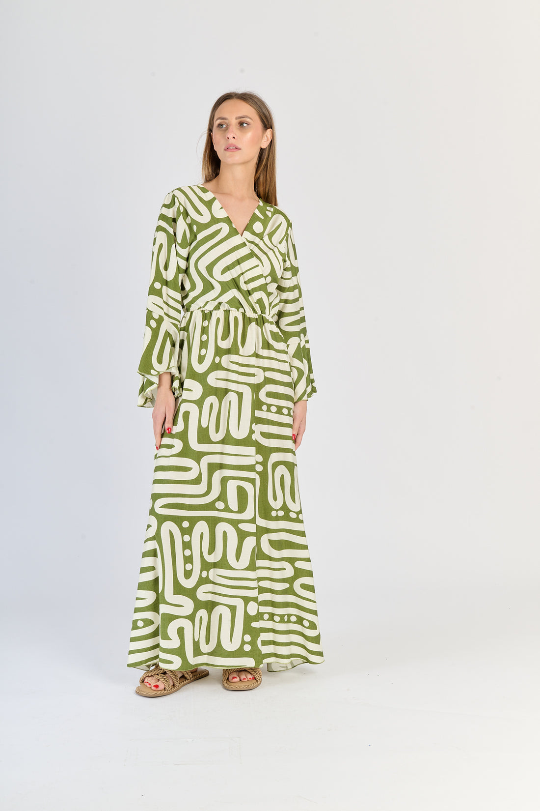 Kleid Pará - Khaki