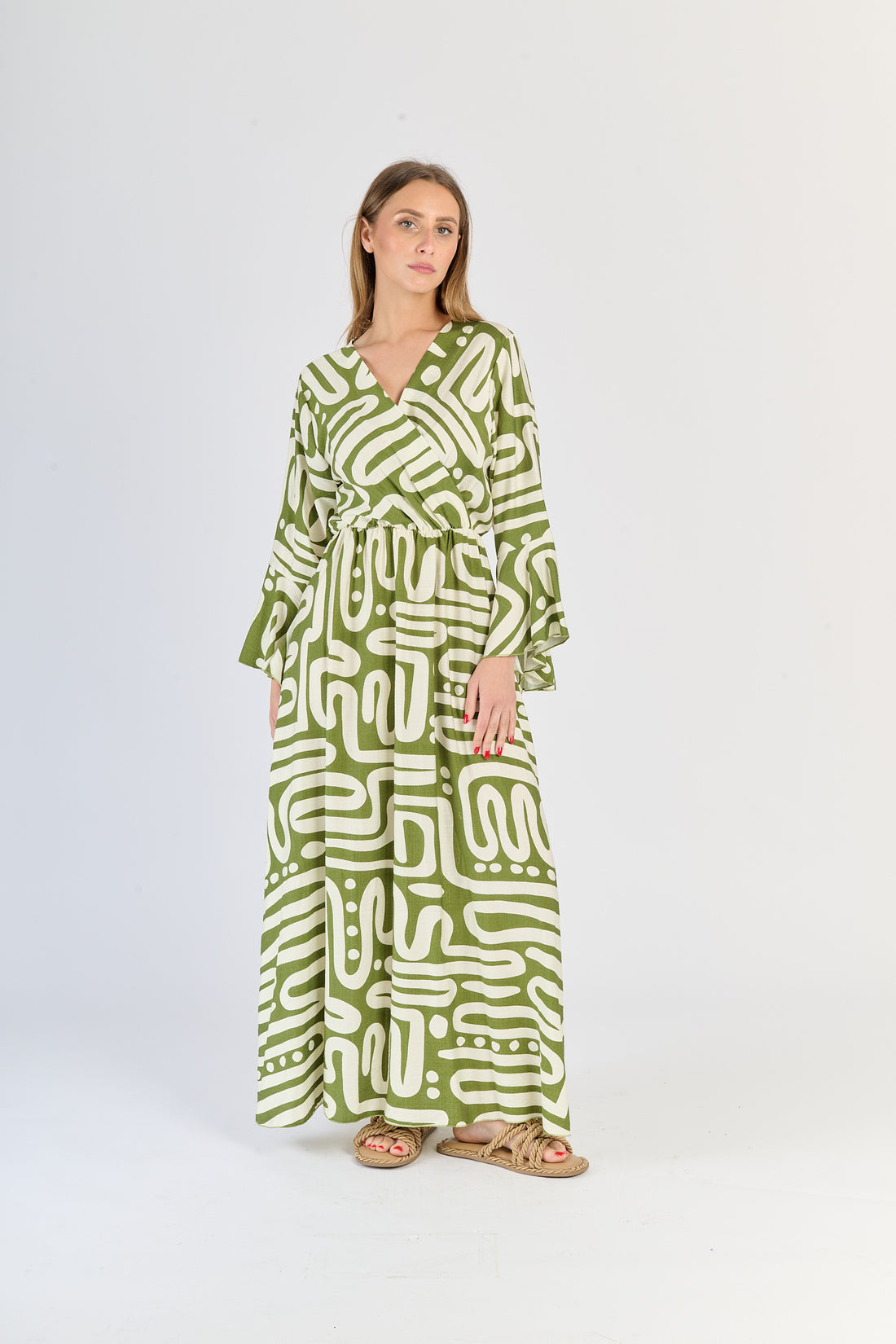 Kleid Pará - Khaki