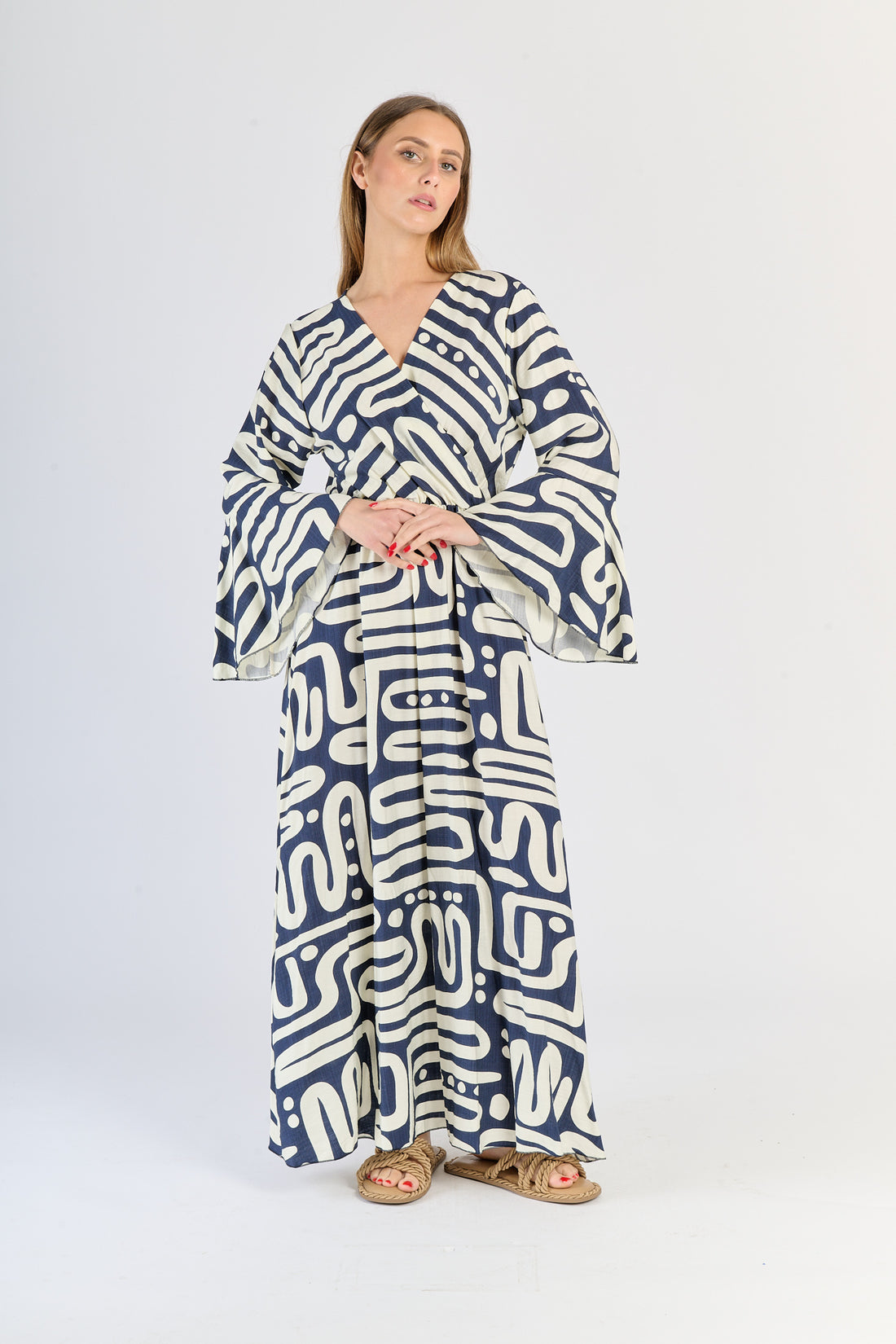 Kleid Pará - Blau