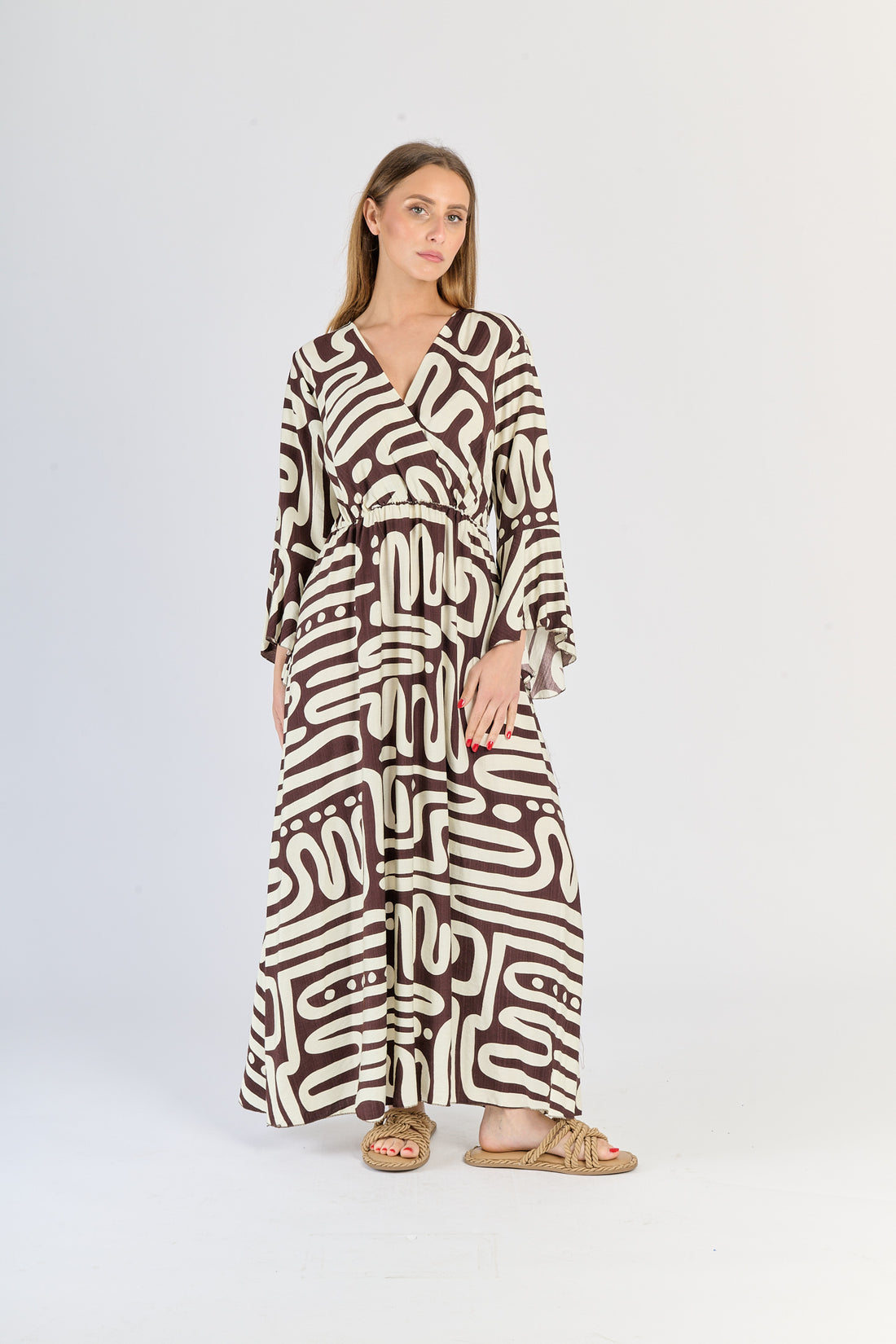 Kleid Pará - Braun