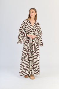 Kleid Pará - Braun