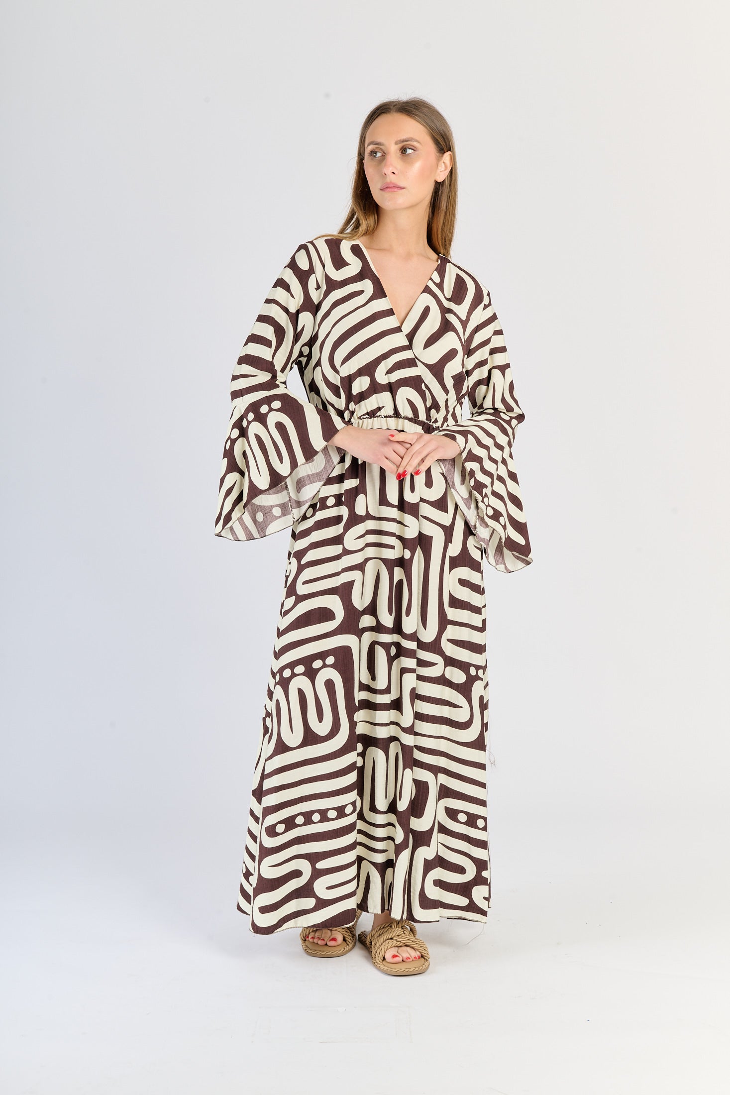 Kleid Pará - Braun