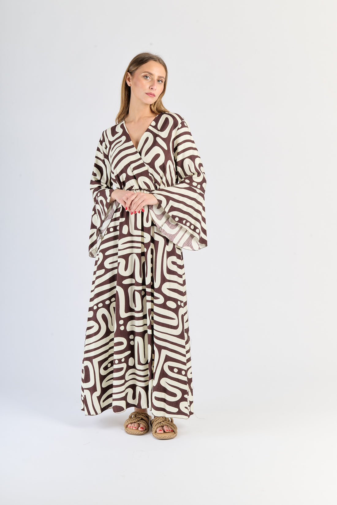 Kleid Pará - Braun