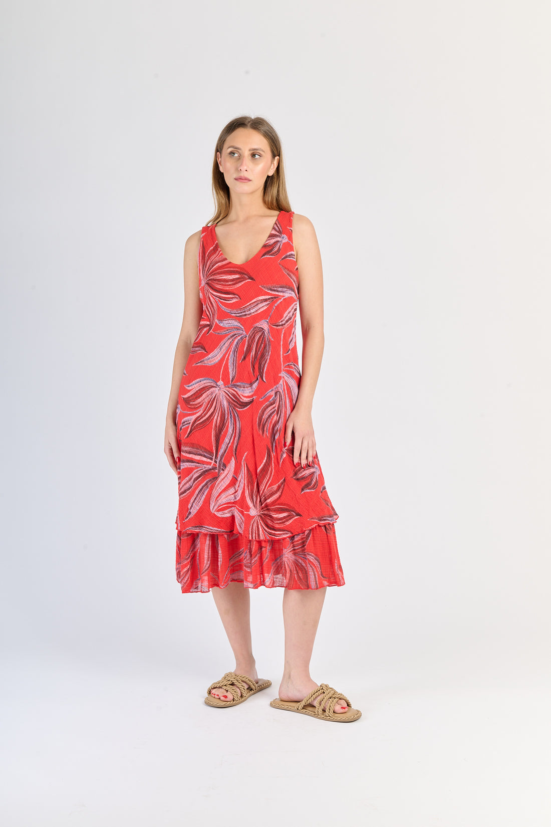 Kleid Caen - Rot