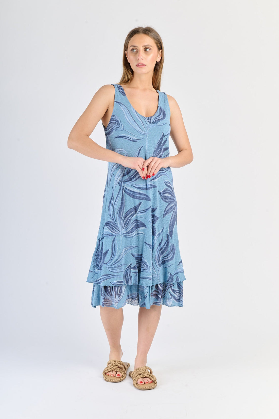 Kleid Caen - Blau
