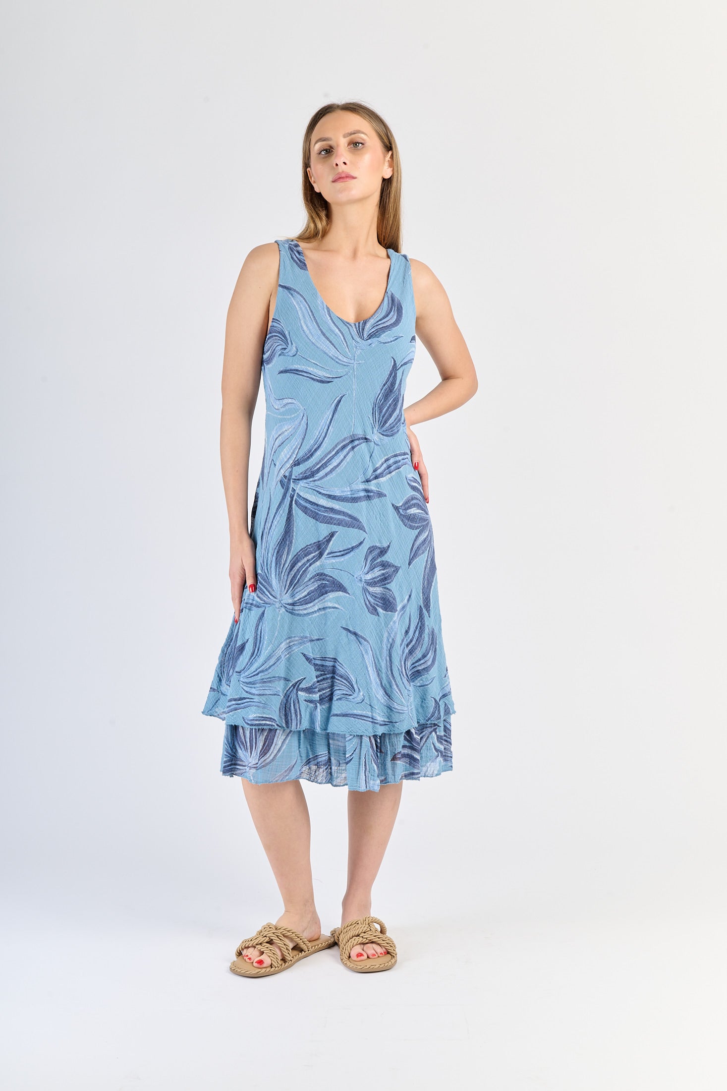 Kleid Caen - Blau