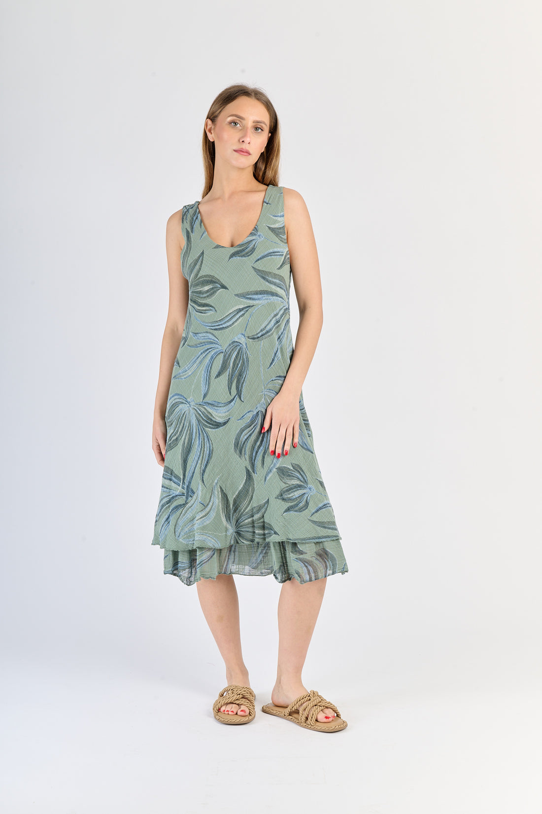 Kleid Caen - Grün