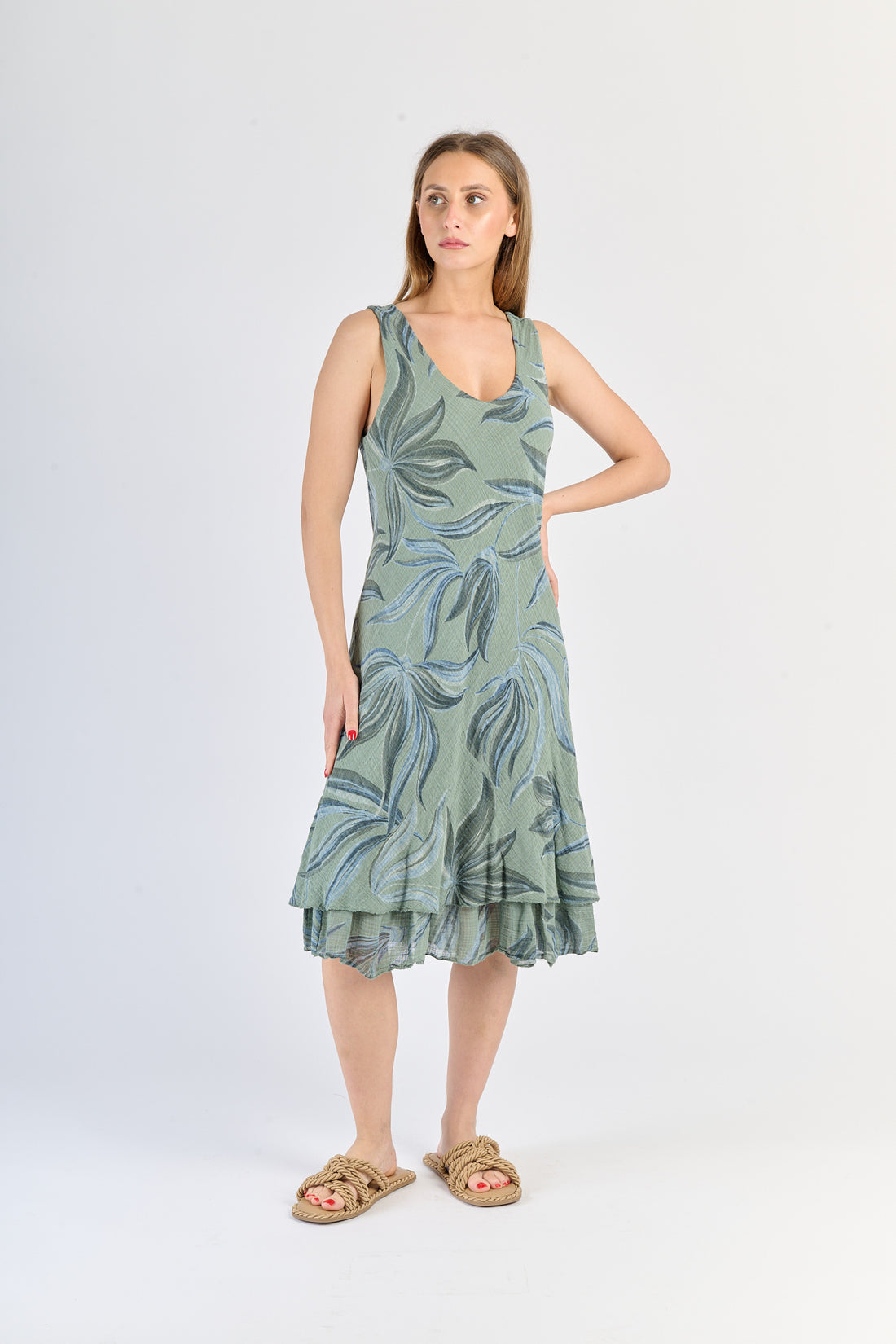 Kleid Caen - Grün