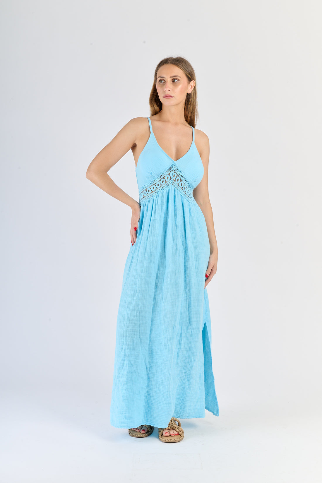 Kleid Tunja - Hellblau