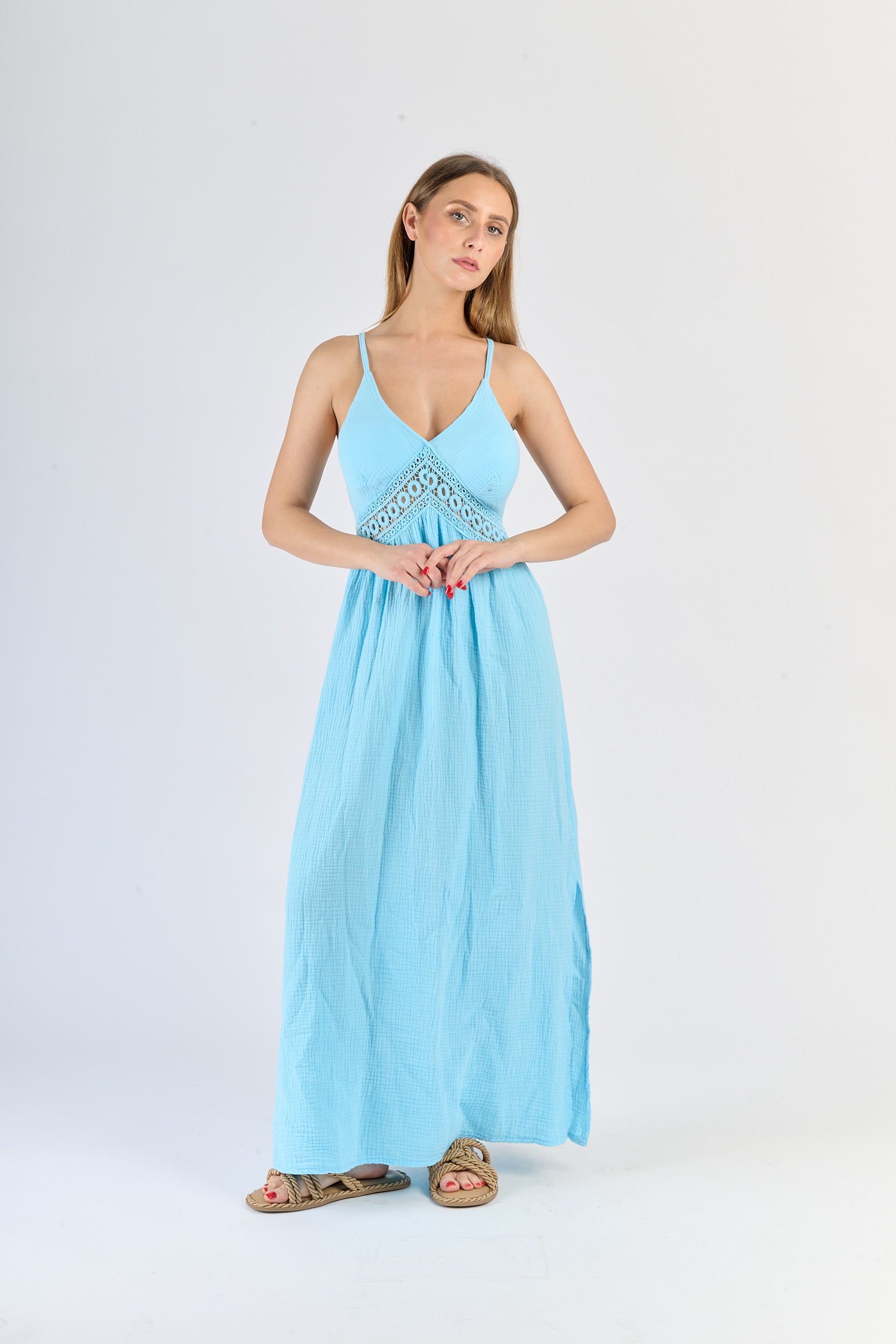 Kleid Tunja - Hellblau