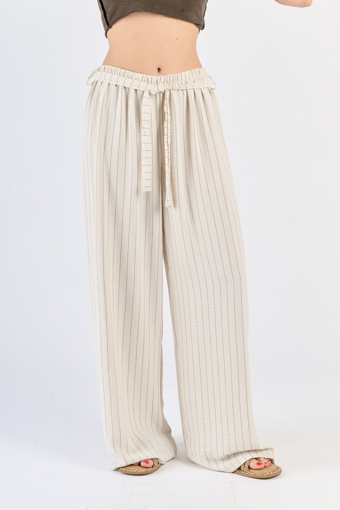 Stoffhose Makassar - Beige