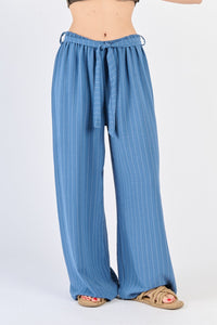 Stoffhose Makassar - Blau