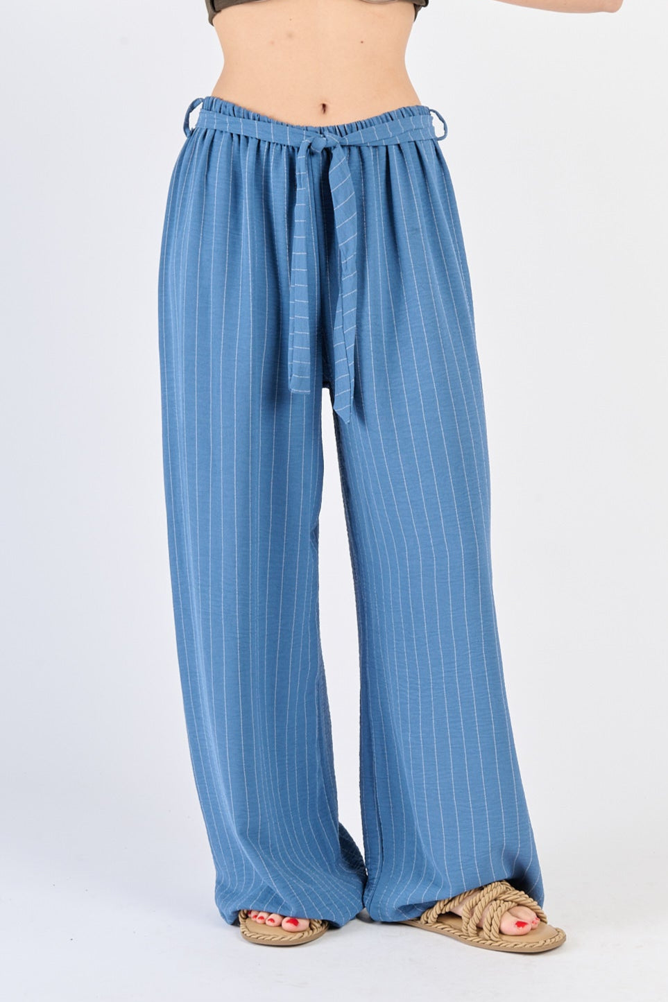 Stoffhose Makassar - Blau