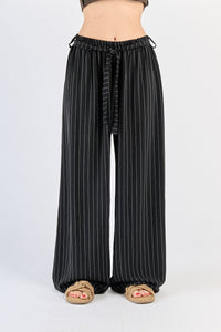 Stoffhose Makassar - Schwarz