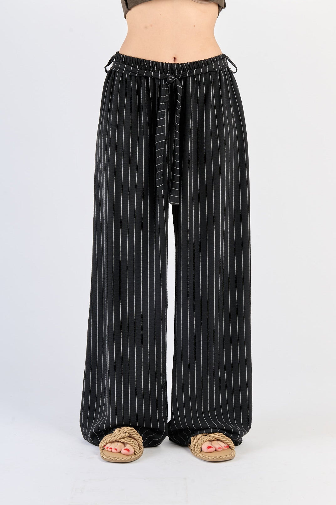 Stoffhose Makassar - Schwarz
