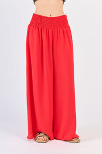 Stoffhose Loa - Rot