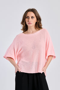 Knitted shirt - pink