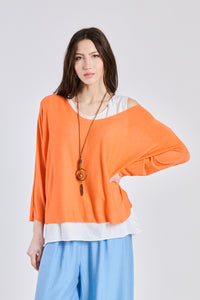 Longsleeve combo -orange
