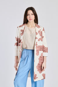 Blazer Flora - brown