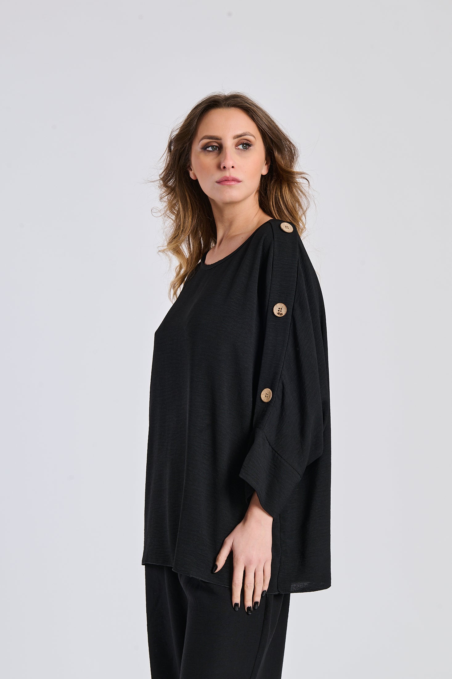 Shirt Nayala - black