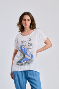 Sneakershirt A - blue