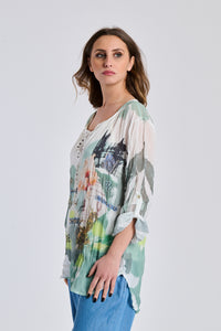 Sicilia blouse - green
