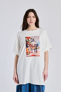 La Dolce Vita Shirt - weiss