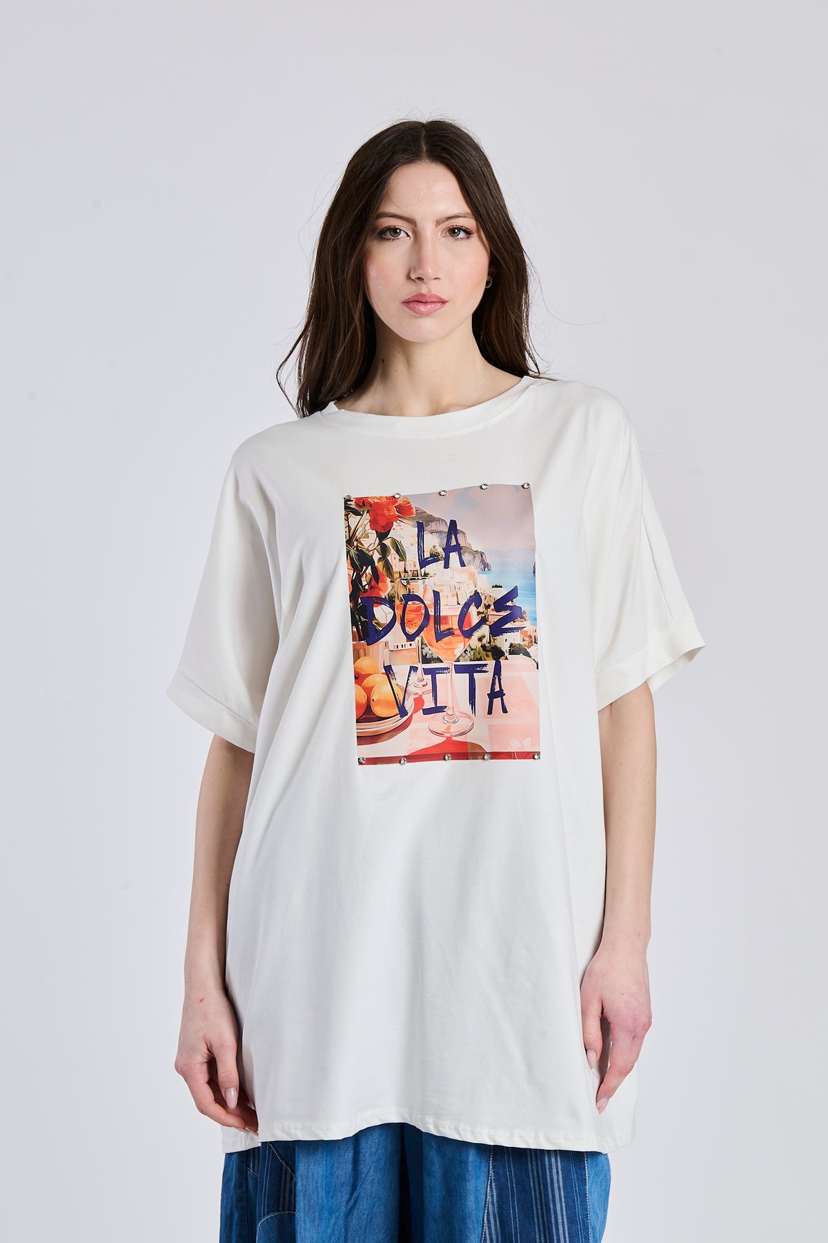La Dolce Vita Shirt - weiss