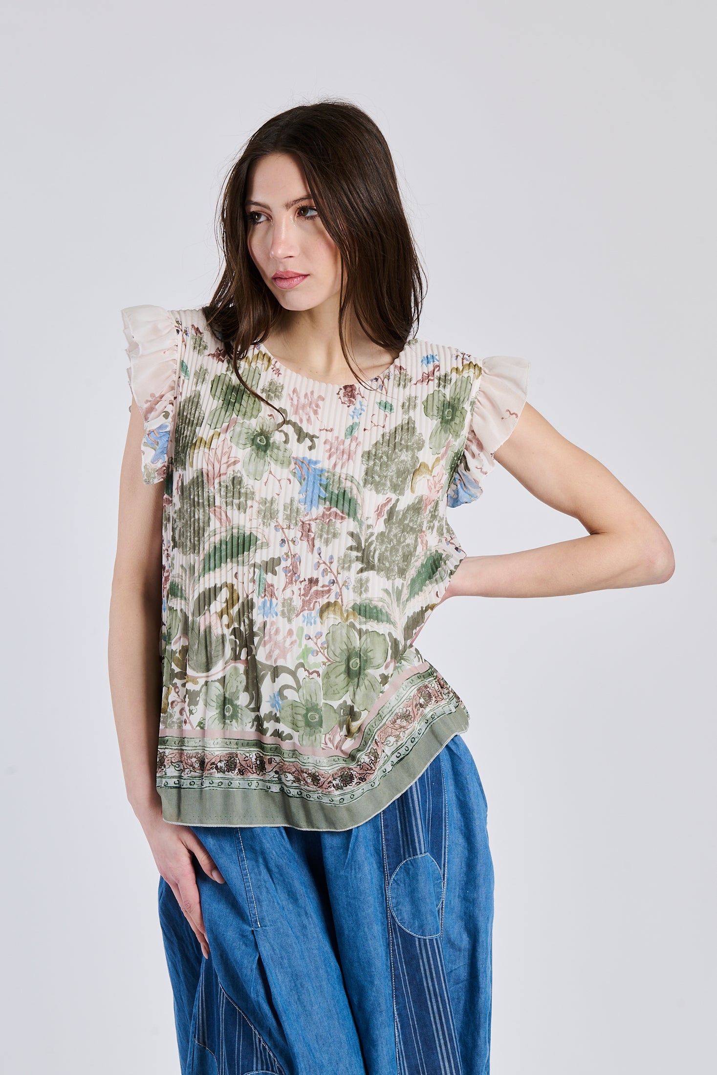 Top Ciara - green