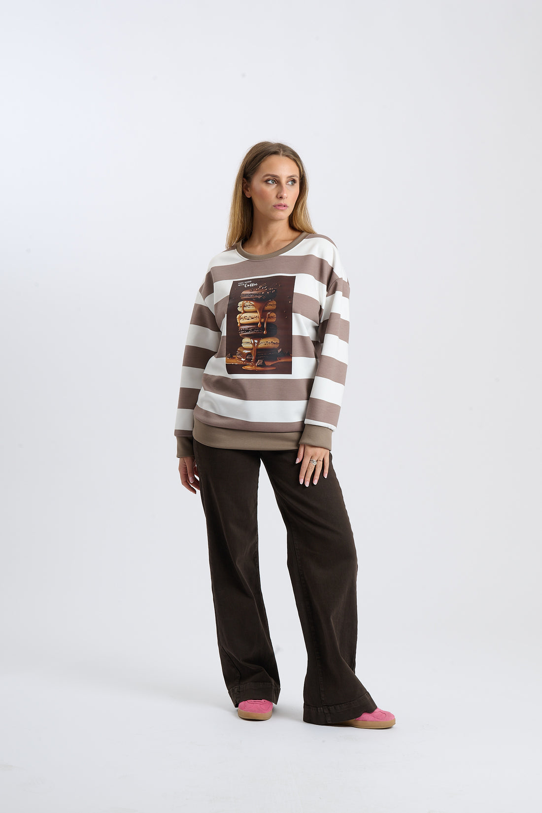 Pullover Macarons - Hellblau