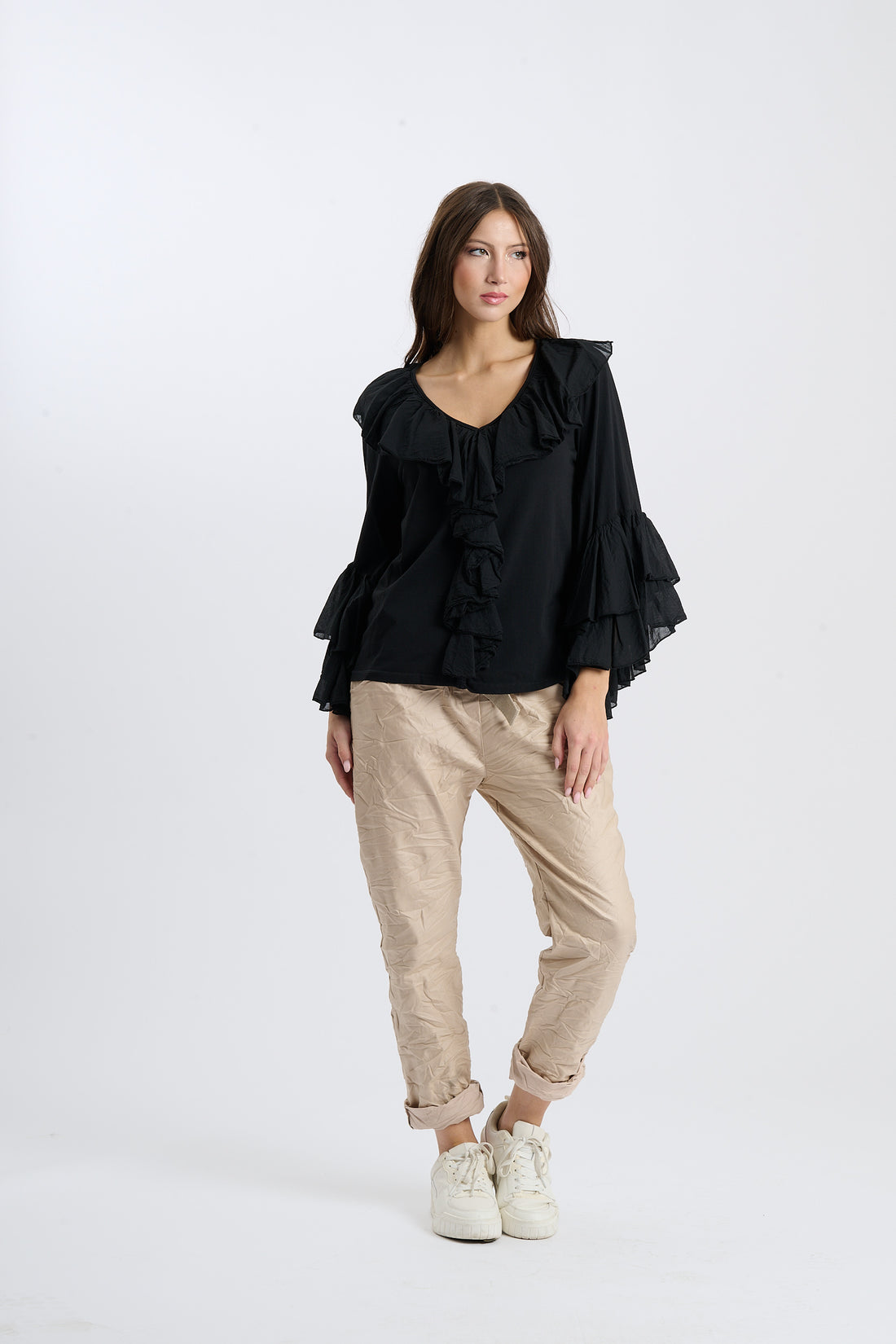 Bluse Sizillia - Schwarz