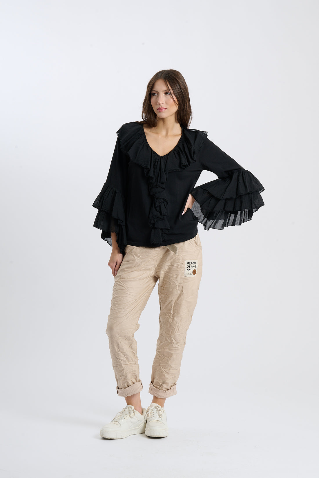 Bluse Sizillia - Schwarz