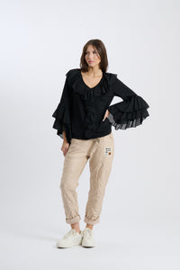 Bluse Sizillia - Schwarz