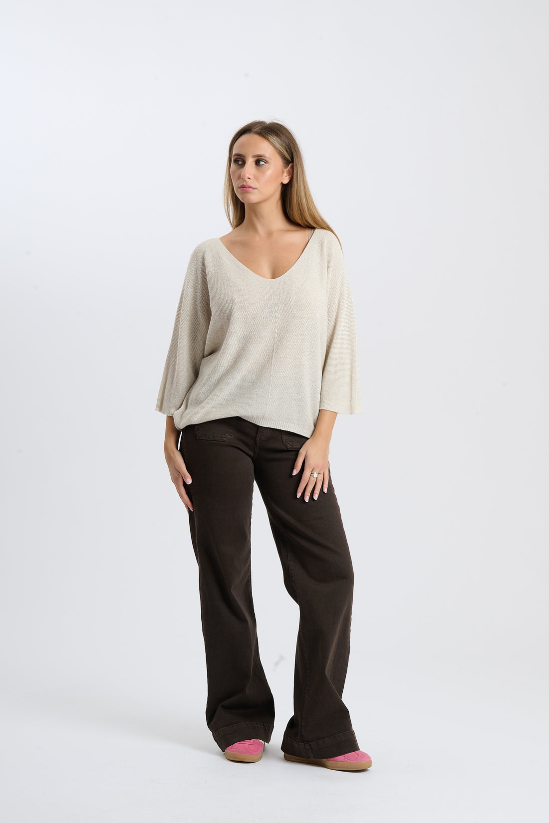 Sweatshirt Agra - Beige