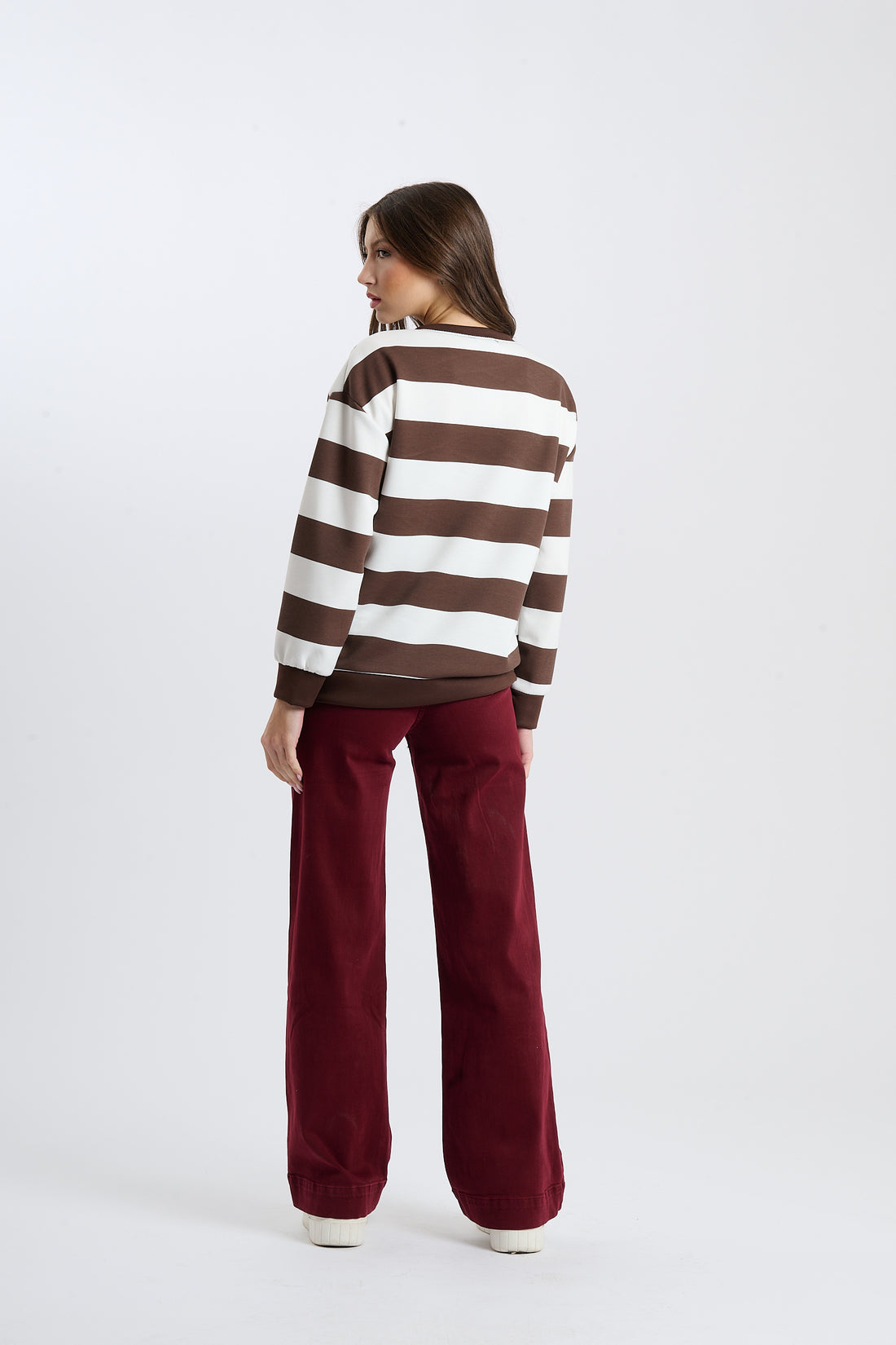 Pullover Macarons - Braun