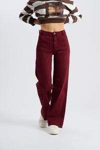 Jeans Biel - Weinrot
