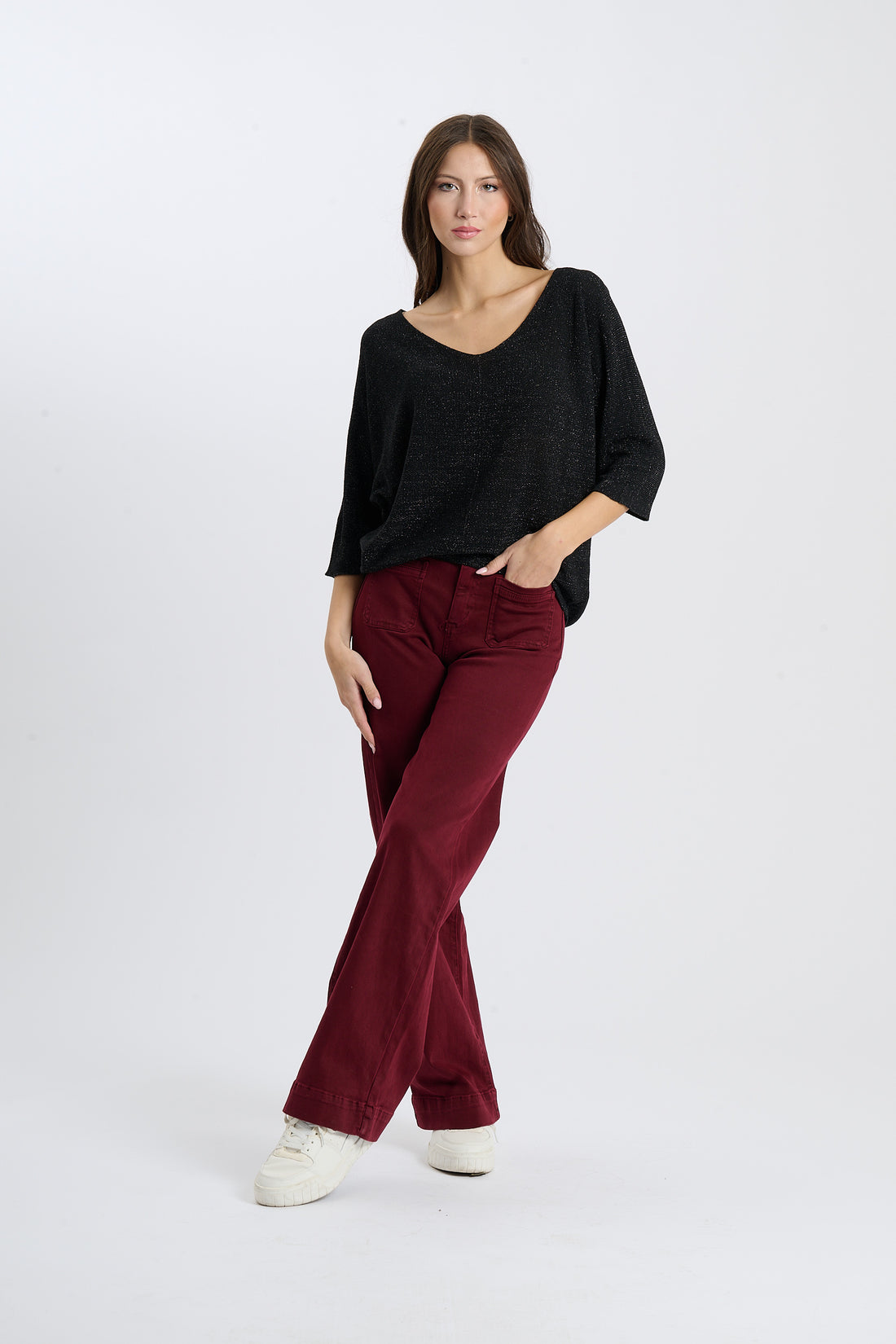 Sweatshirt Agra - Schwarz