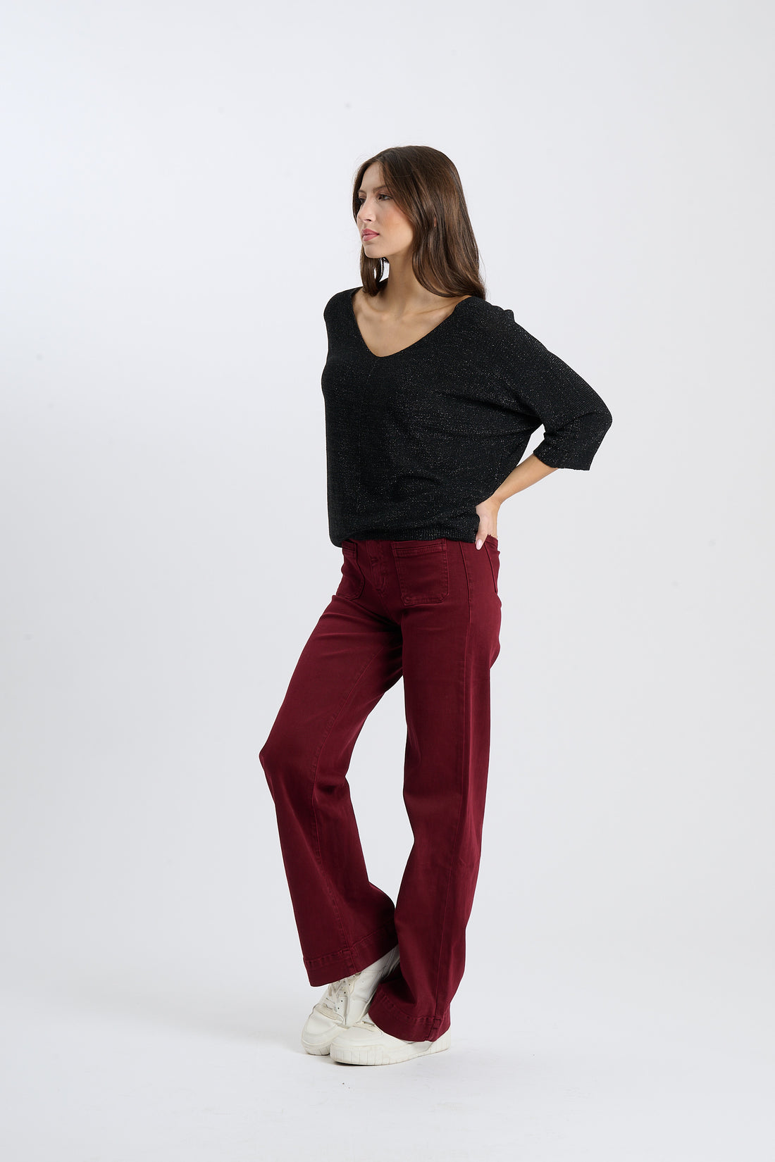 Sweatshirt Agra - Schwarz