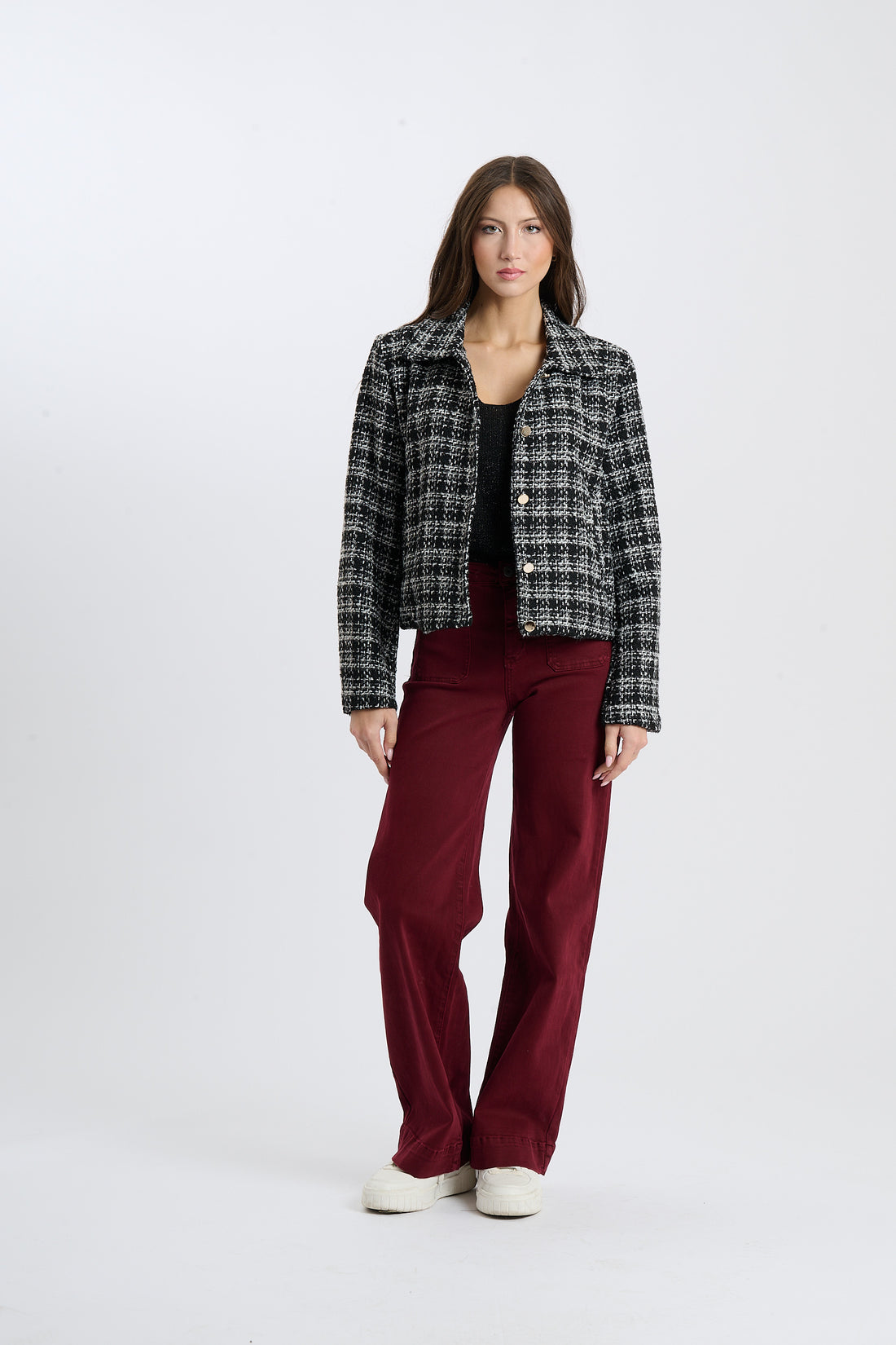 Strickjacke Peski - Grau