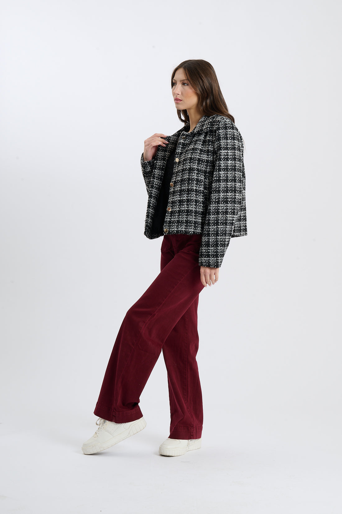 Strickjacke Peski - Grau