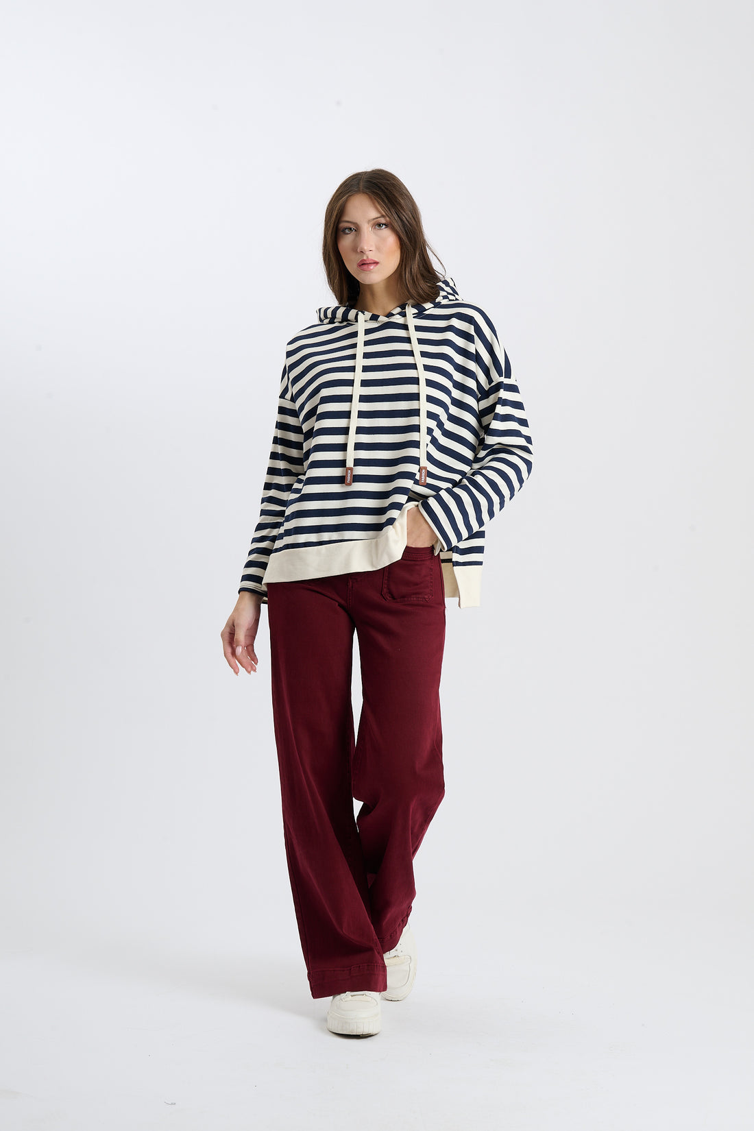 Hoodie Lia - Blau