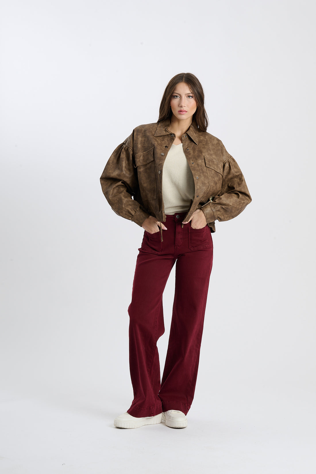 Bikejacke Rough - Braun